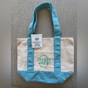 Trader Joe’s Mini Canvas Tote Bag
